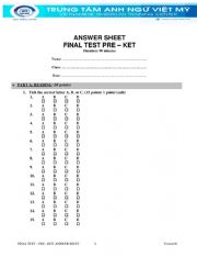 English Worksheet: compact ket