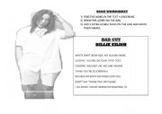 English Worksheet: Bad Guy - Billie Eilish (Aches and pains) 