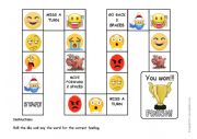 Feelings and Emotions board game
