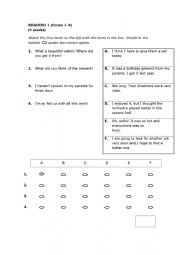 reading text