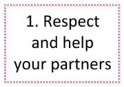 English Worksheet: Classroom rules
