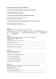English Worksheet: revision