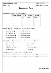 English Worksheet: Learn and enjoy