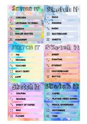 Sketch it - Game - Set 3/4