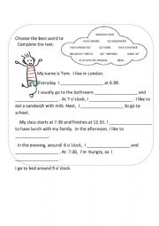 Routine verbs