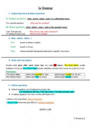 English Worksheet: grammar