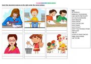 English Worksheet: Classroom manners