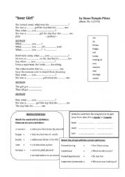 English Worksheet: 