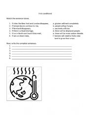 English Worksheet: First Conditional