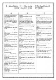 English Worksheet: Sorry by Akon