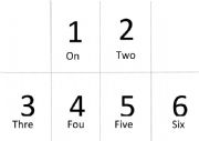 English Worksheet: My number book (1 to 10)