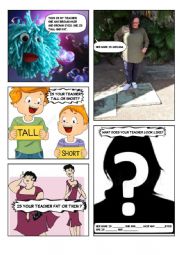 What does your teacher look like?