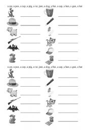 English Worksheet: English