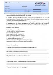 English Worksheet: COMPARATIVE