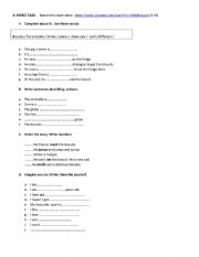 English Worksheet: ORMIE
