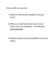 English Worksheet: Discussion questons