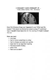 English Worksheet: THIRD CONDITIONAL - oral practice