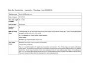 English Worksheet: Lesson plan an exercise for pronunciation and intonation   