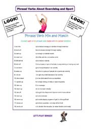 Phrasal Verbs About Exercise and Sport
