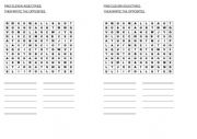 English Worksheet: OPPOSITE ADJECTIVES