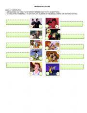 English Worksheet: TOP 10 BEST MUSICAL MOVIES PART A