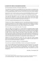 English Worksheet: Driverless cars - The passengers