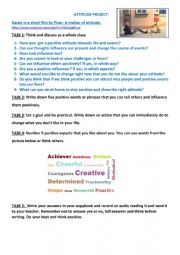 English Worksheet: PIXAR VIDEO 