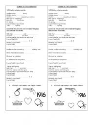 Zombie Lyrics by The Cranberries - ESL worksheet by jonnyc81