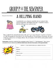 English Worksheet: Personal Information