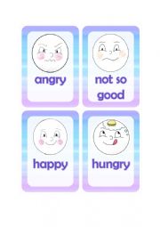 Feelings flashcards