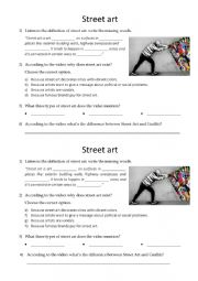 English Worksheet: Street Art