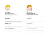 English Worksheet: Favourite Toy