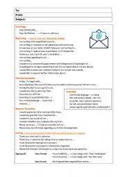 English Worksheet: Formal and Informal Mails/Letters 