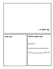 English Worksheet: Name tags
