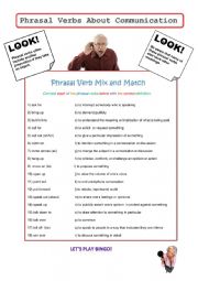 Phrasal Verbs About Communication 