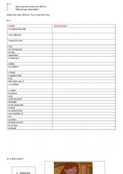 English Worksheet: Disney_ Anastasia_Opening_Scene