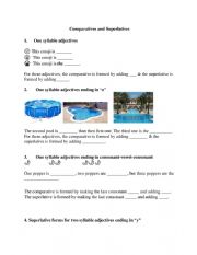 English Worksheet: Comparatives