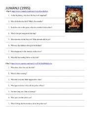 Jumanji - 2 Clips - Video Activity