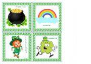 ST PATRICK�S DAY FLASHCARDS SET 1