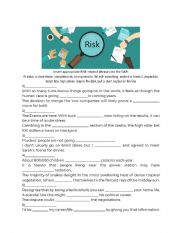 Risk vocabulary