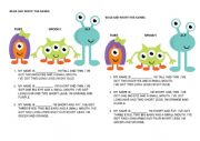 English Worksheet: Reading comprehension 