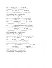 English Worksheet: comparisons of adjectives