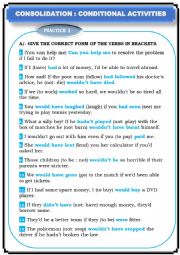 grammar: conditional activities + key