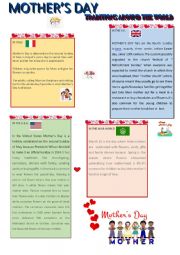 Mother�s day: traditions around the world