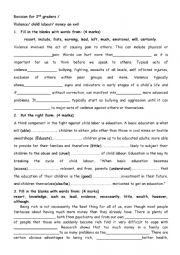 English Worksheet: revision for 2nd graders