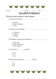 English Worksheet: jamaica esl