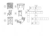 English Worksheet: furniture