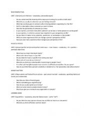 English Worksheet: oral test