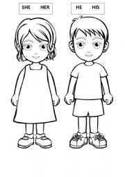 BODY PARTS BOY AND GIRL