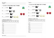 Demonstrative Pronouns and Numbers